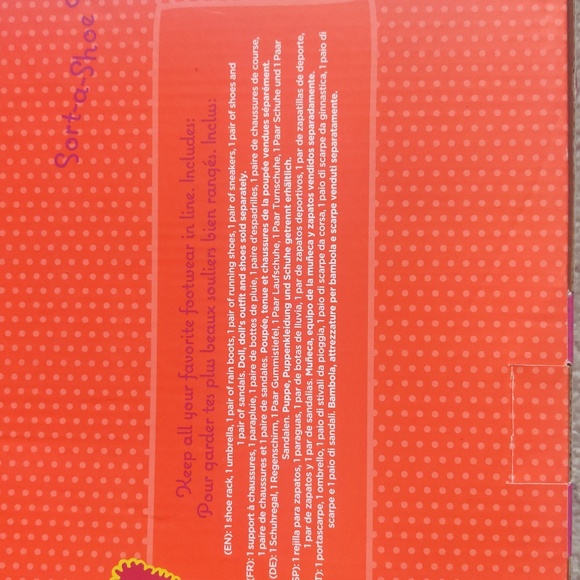 NEW Battat Our Generation Doll Sort A Shoe Shelves Shelving Rack Shoes Umbrella - Picture 8 of 8